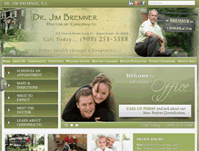 Tablet Screenshot of drjimchiro.com